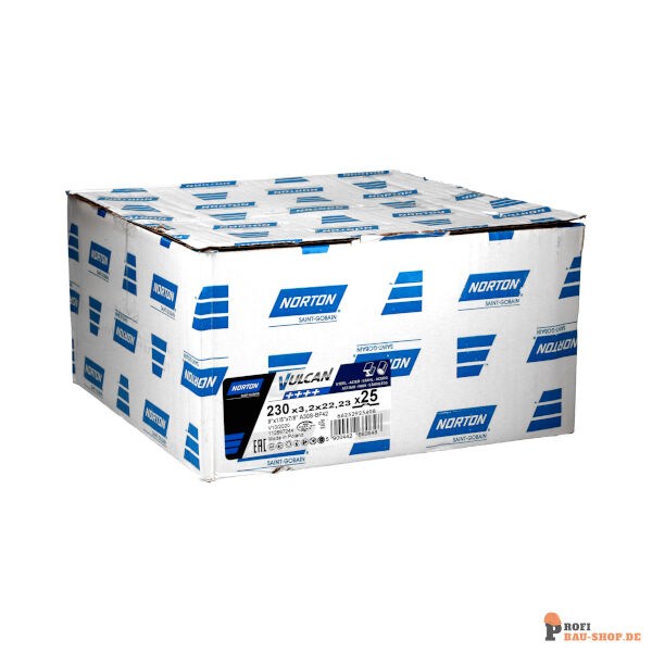 nortonschleifmittel/NORTON_schleifmittel_66252925498 Norton Vulcan Inox Cutting Disc 230x3.2x22.2 GRIT 30_134182